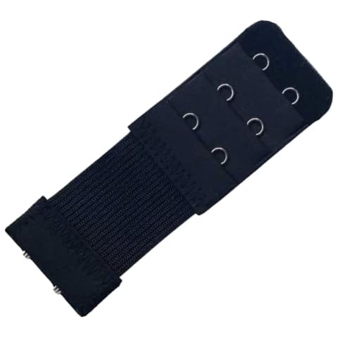 citystores® Black Adjustable Bra Extender Cover