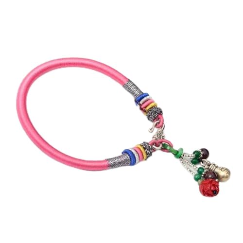 Bracelet tibétain corde tressée main style ethnique original pour vêtement femme