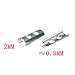 simhoa Road Bike Front Derailleur Shim Adjuster Adjustment Adaptor 4° Slanted Regulator , Silver, 4 Degree