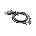 CHILDMORY AV Cable Audio Video Cable, Compatible for Xbox 360 Console 1.8 M/5.9 FT