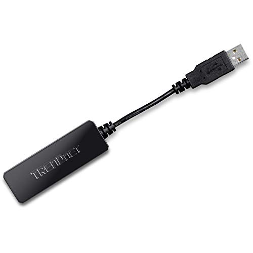 Image of TRENDnet USB 2.0 to 10 /100 Fast Ethernet LAN Wired Network Adapter for MacBook, TU2-ET100, ChromeBook, Windows 8.1 and Earlier, Linux, and Specific Android Tablets, ASIX AX88772A Chipset (Pack of 2)