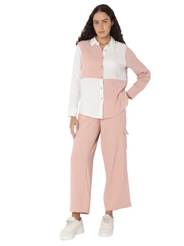 Image of VERO MODA Women's Cotton Regular Fit Shirt
