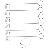 Ensemble de six commodité: Vendu sous forme de 6 pièces, ce package propose plusieurs câbles pour divers besoins de sécurité à une valeur, permettant aux utilisateurs de protéger plusieurs articles, de remplacer les câbles de remplacement facilement sans achats supplémentaires.