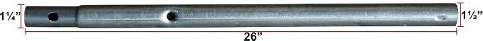 Bounce Pro 14' Round Trampoline Vertical Leg Extension with Hole (6B) : Amazon.ae: Sporting Goods