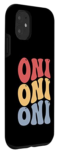 Iphone 11 Oni Yokai Devil Mask Groovy Case #TOP2