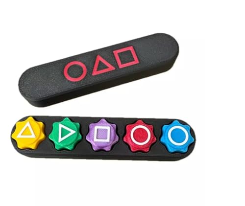 Jogo Coreano Gonggi - Round 6 Com ESTOJO PRÁTICO