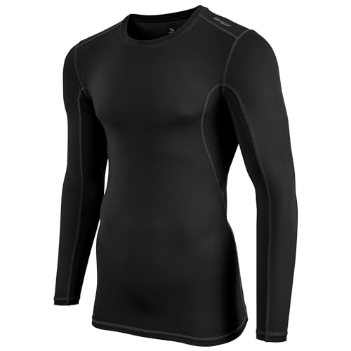 CHAMPRO Boys Youth Lightning Long Sleeve Compression Shirt