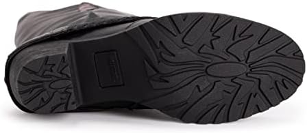 MUK LUKS Women's Lacy Lottie Boots, Black, 8.5 | Image 3