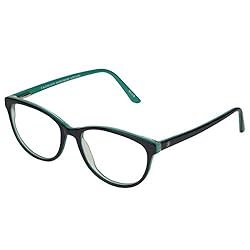 Faddish Full Rim Cat Eye Women’s Spectacle Frame – (M-540-52|50) (BLUE GREEN)