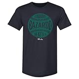 500 LEVEL Eduard Bazardo Seattle Vintage Baseball Men's Premium T-Shirt (Tri Navy, Medium)