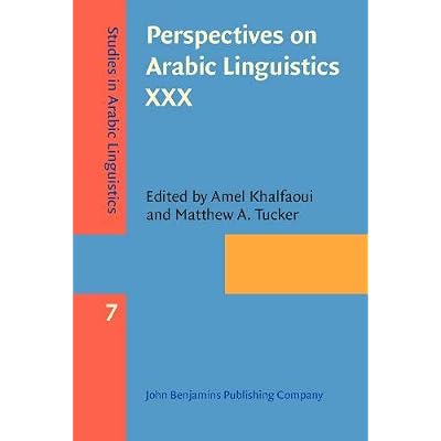 Perspectives on Arabic Linguistics  Studies in Arabic Linguistics