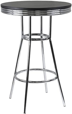 Winsome Wood Summit Dining, Black