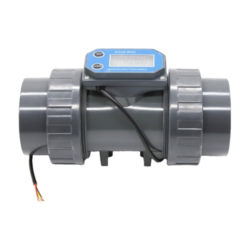 Compteur d'eau numerique avec fil et debitmetre de tuyau PVC DN65