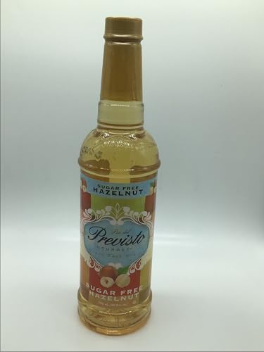 Sugar free hazelnut beverage syrup (large, Hazelnut)