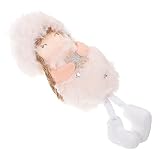 Décoration de noël - fabriquée dans un matériau en peluche avec une bonne texture, l'ornement suspendu est sûr et peut être utilisé pendant longtemps, décoration d'arbre de noël.