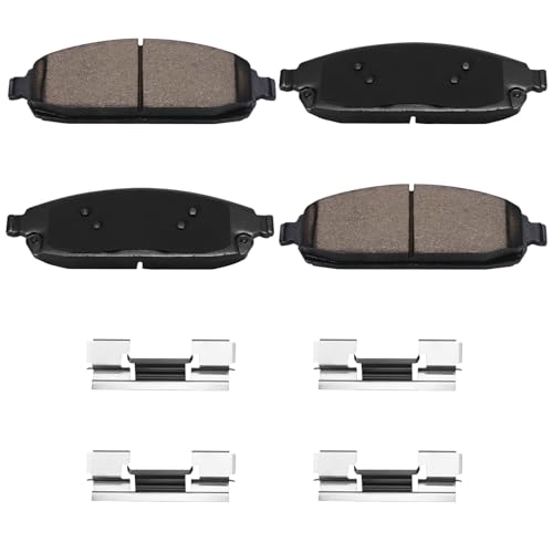Image of D1080 Front Ceramic Brake Pads Kit Fit For Jeep Grand Cherokee 2005-2010, For Jeep Commander 2006-2010