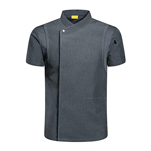Amagogo Abrigo de invierno elegante para actividades al aire libre, gris L