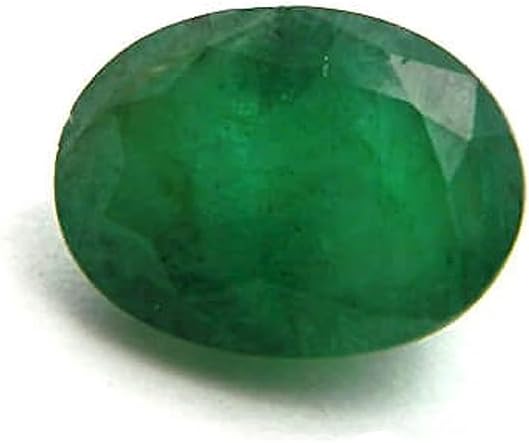 LMDPRAJAPATIS Natural Green Emerald Panna Lab - Certified Loose Gemstone