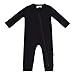 KYTE BABY Soft Bamboo Rayon Rompers, Zipper Closure, 0-24 Months (3-6 Months, Midnight)