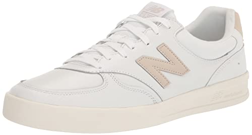 New Balance Men's CT300 V3 Sneaker, White/Grey, 7.5