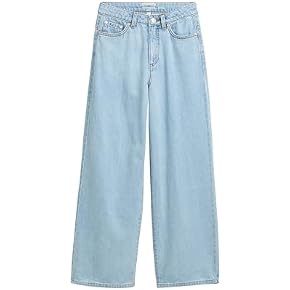TOM TAILOR Jeans A Gamba Larga Per Bambine E Ragazze - Modello Casual E Sostenibile - 5