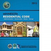 2015 Minnesota Residential Code 1609835808 Book Cover