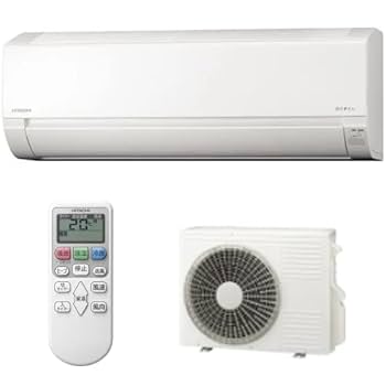 HITACHI 白くまくん エアコン RAS-X40J2(W) 2019年製 HITACHI