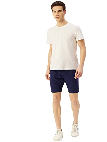 Image of AM SWAN Men Running Shorts, Gym Training Workout Shorts with Pockets, Active Gym Shorts for Workout (Blue)
