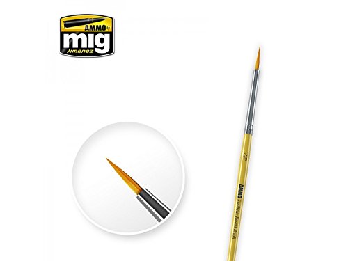Preisvergleich Produktbild AMMO MIG-8612 2 / 0 Rundbürste, synthetisch, Mehrfarbig