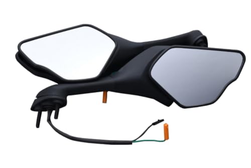 avdb-moto Rétroviseurs compatible avec HONDA CBR 1000 RR FIREBLADE / SP1 / SP2 2017-2019, CBR 1000 RR R 2020-2024, CBR 1000 RR SP 2020-2024 avec clignotants...