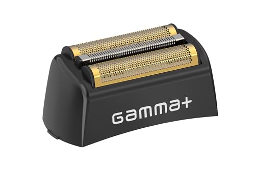 Tête avec 3 lames GAMMA+ Boosted rechange noire pour rasoir électrique