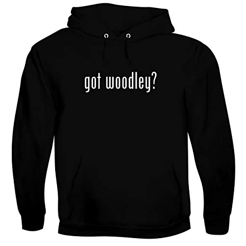 got woodley? - Men's Soft & Comfortable Hoodie Sweatshirt, Black, X-Large