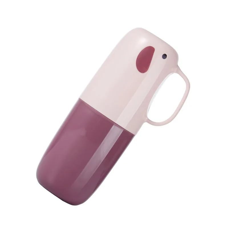 Custodia da Viaggio for spazzolino da Denti, Custodia for spazzolino da Denti Portatile Multifunzione, Adatta for Viaggi di Lavoro, Campeggio o Uso Quotidiano(A)