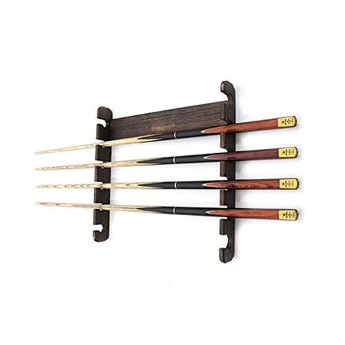 TBLOTYD 6 Billiard Pool Cue Rack,Display Floor Pool Cue Storage Stand,Wall Mounted Wooden Pool Cue Organizers Rack, Small Pool Cue Rack Billiards Stick Holder,