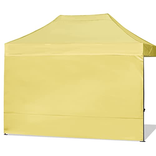 Image of ABCCANOPY Instant Canopy SunWall 10x15 FT No Frame or Top, Beige