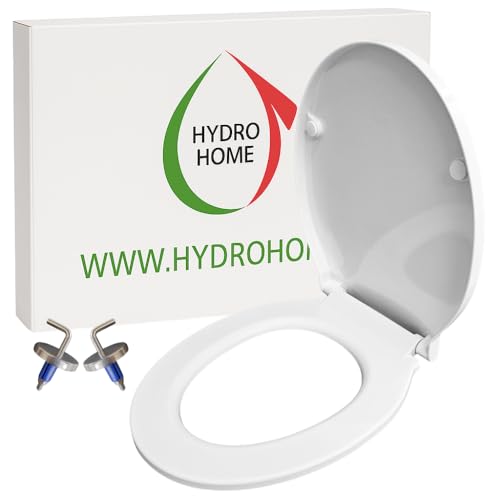HYDRO HOME Copriwater Compatibile Le Fiabe Hatria, Tavoletta Wc In Plastica Termoindurente, Cerniere Regolabili, Sedile wc MADE IN ITALY
