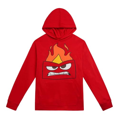 Image of Disney Inside Out Matching Family Jersey Hooded Long Sleeve Tee