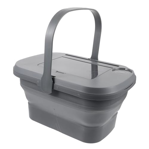 KONTONTY Cesta De Picnic Plegable Contenedor Casa Contenedor De Agua con Grifo Escurridor De Platos Estante Grande Dispensador De Agua Caliente Organizador De Latas De Refresco Enfriador