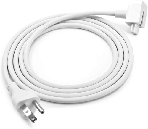 Replacement Ac Power Adapter Extension Cable 1.8m/5.9ft, for Mac Book Charger Extension Cord, Compatible with MacBook Pro/Air Mac Book Power Adapter