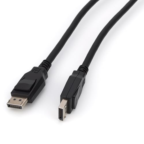 Sewell DisplayPort 1.4 Video Cable - 8K 60Hz, 4K 120Hz - 1.8m (5.9 ft) Black Locking