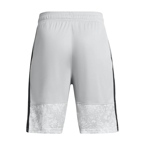 Under Armour Kids Stunt 3.0 Printed Shorts (Big Kids) - Pure Polyester Fabric - Encased Elastic Waistband2