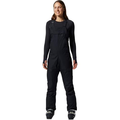 Mountain Hardwear Firefall/2 Bib Pant - Women's Black, L/Short