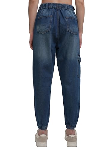 Image of Tokyo Talkies Women's Jogger Regular Mid-Rise Jeans Pant