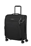 Samsonite Spark SNG Eco   Valise à Main 55 x 40 x 23 cm   Chariot à Bagages Souple pour easyJet et la Plupart des compagnies aériennes, Extensible, 48/55 L, Noir (Black)