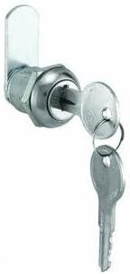 Slide-co Stainless Steel Metal Drawer/Cabinet Lock, 5/8, Chrome Finish