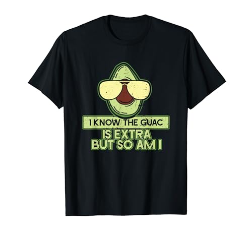 Guac Is Extra Tshirt Keto Avocado Shirt For Veggies &