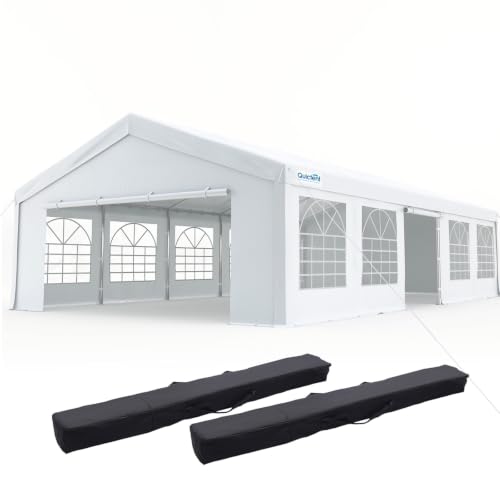 Quictent 20x30 Heavy Duty Party Tent with Church Windows...