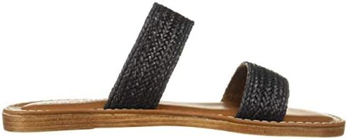 Bella Vita Women's Bella Vita Imo-Italy slide sandal Shoe, Black Woven, 6.5 M US | Image 5