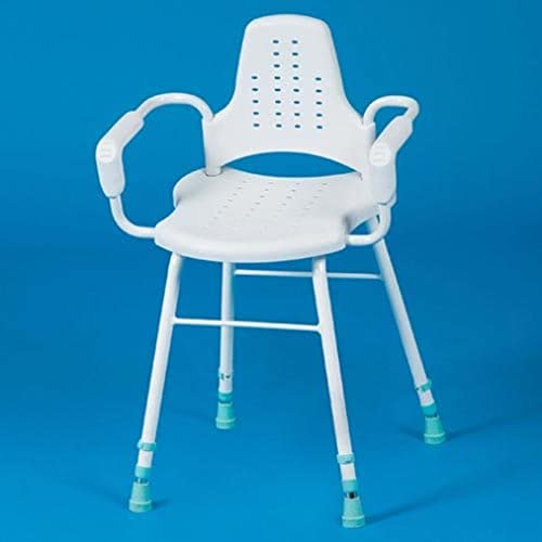 Chaise et tabouret de douche modulaire Prima réglable en hauteur polyvalent