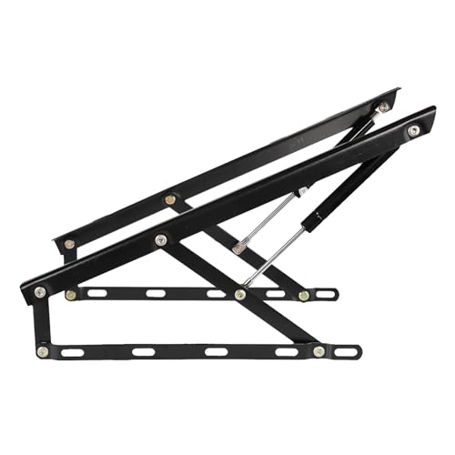 Mecanismos De ElevacióN De Cama Elevador de Cama con Mecanismo Hidráulico de 2 Piezas 61/75/90/110/120/150 cm Soportes Neumáticos Mecanismos de Pistón de Gas Elevador de Tapa Hidráulico Acce